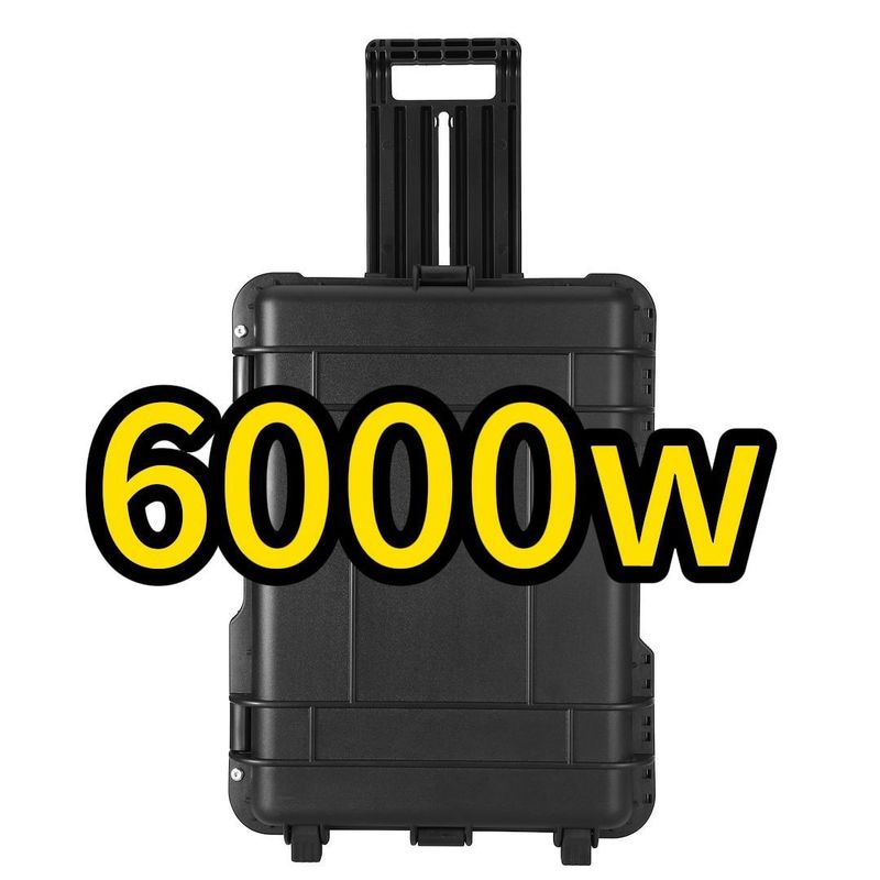 USB/Type-C 18W Max الشاحن المحمول للمنزل والخييم 6000W 6216WH ST-60 محطة الطاقة