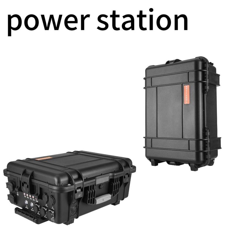 110V/220V AC Output شاحن محمول للمنزل والخييم 6000W 6212Wh مع لوحة شمسية USB