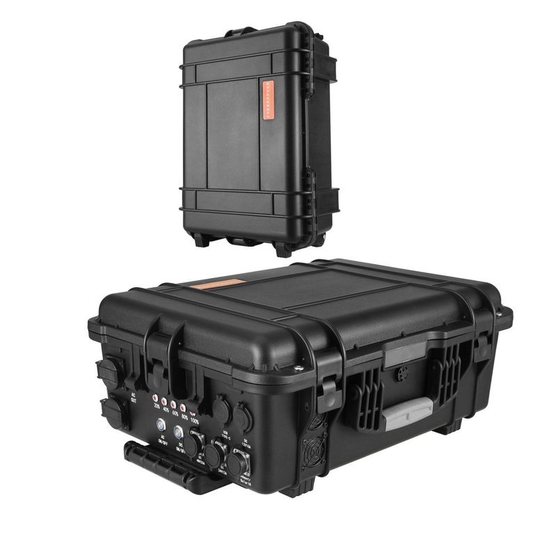 البطارية المحمولة Lifep04 بطارية صافية موجة الصين 5000W/4800wh/48kg للتخييم في الهواء الطلق