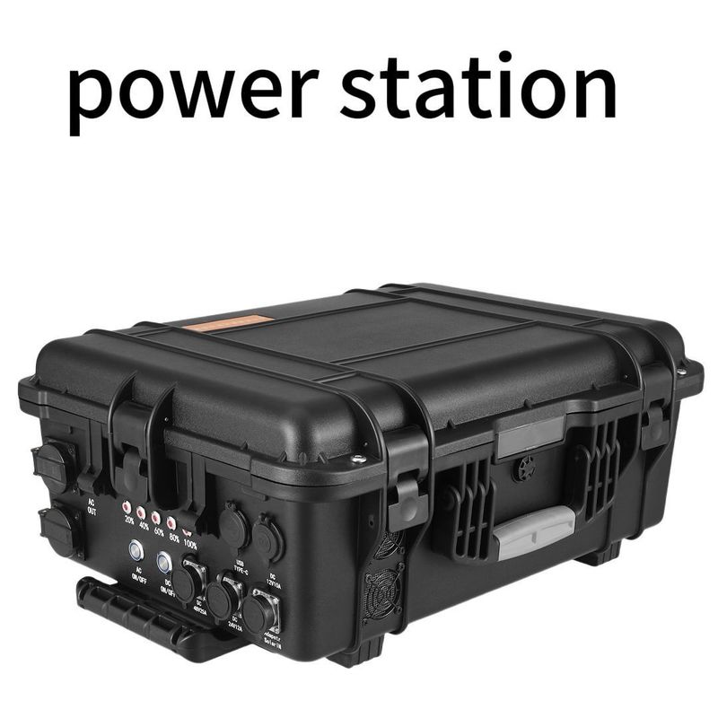 ST-60 6000W/6216wh محطة طاقة محمولة لتخزين الطاقة عالية الطاقة للتخييم في الهواء الطلق