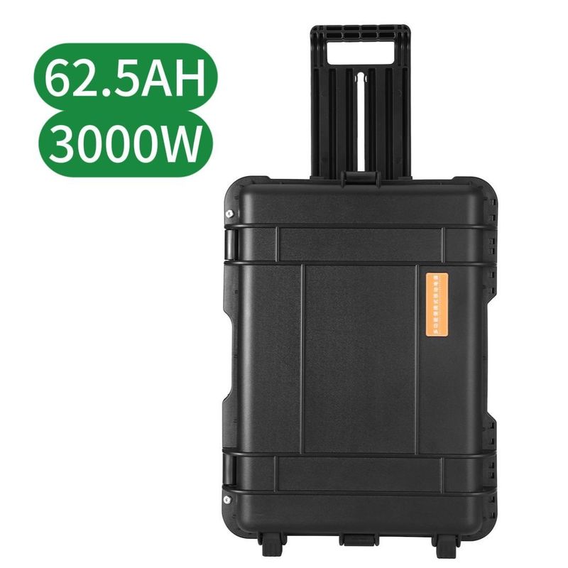 220-240V-4000W الطاقة الخارجة محطة الطاقة المحمولة لتخزين الطاقة في المخيمات الخارجية