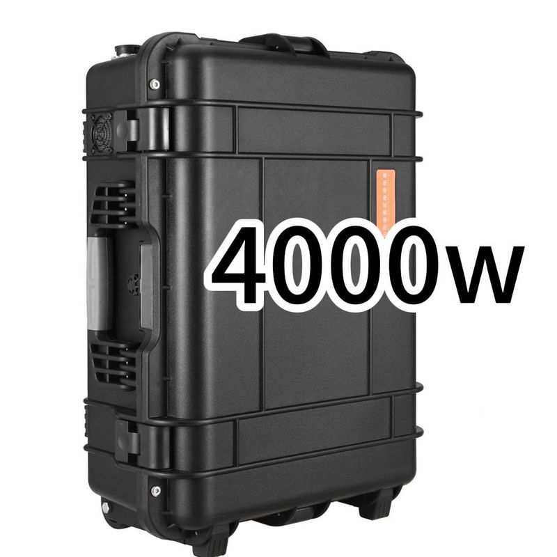 محطة الطاقة المتنقلة للخارج -25 ordm درجة حرارة المحيط الشحن الشمسي AC/DC منفذ