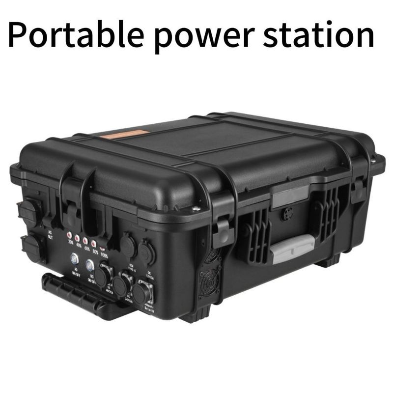 3000W-7000W تخزين الطاقة المنزلية نظام الطاقة الشمسية محطة الطاقة المتنقلة في الهواء الطلق